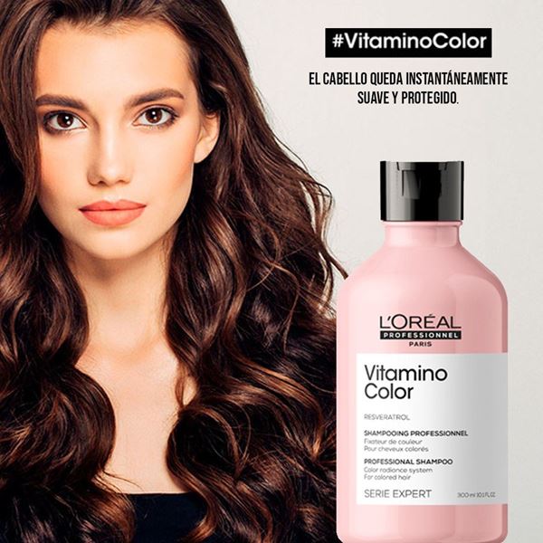Imagen de Shampoo Loreal Serie Expert Vitamino Color 300ml