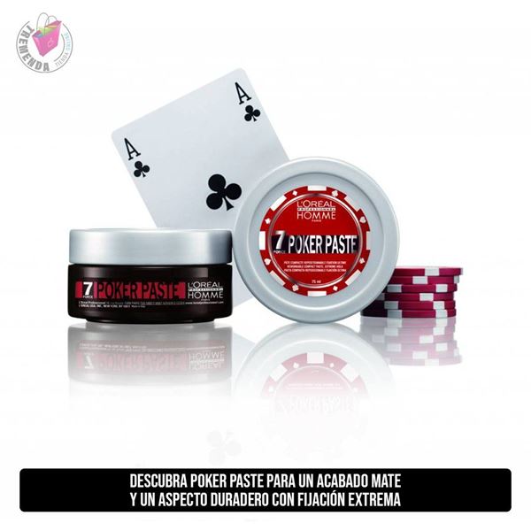 Imagen de Cera Para Pelo Poker Paste Loreal Homme 75ml