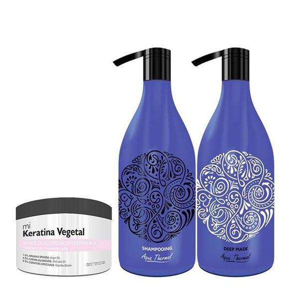 Imagen de Shampoo 1,5L  + Acondicionador Pro Color + Keratina Vegetal