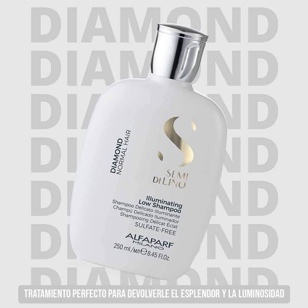 Imagen de Shampoo Alfaparf Diamond Semi Di Lino Illuminating 250 Ml