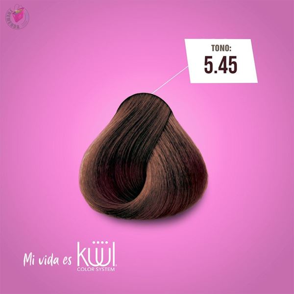Imagen de Tinta Kuul N°5.45 Con Aceite De Coco + Oxidante Activador