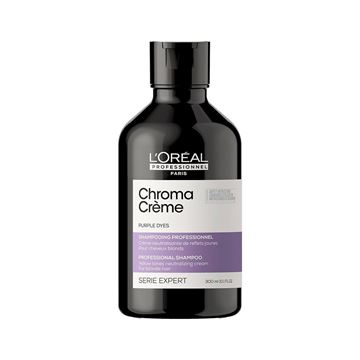 Imagen de Shampoo Loreal Chroma Creme Pigmento Violeta Matizador 300ml