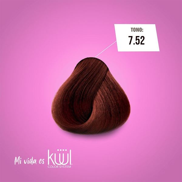 Imagen de Tinta Kuul N°7.52 Con Aceite De Coco + Oxidante Activador