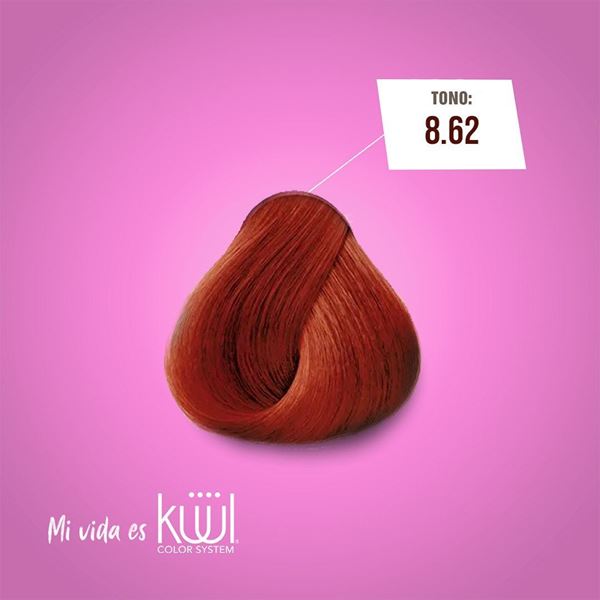 Imagen de Tinta Kuul N°8.62 Con Aceite De Coco + Oxidante Activador