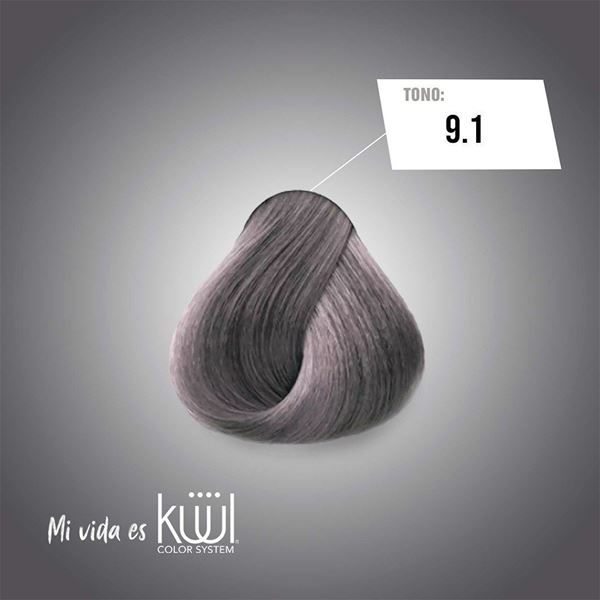 Imagen de Tinta Kuul N°9.1 Con Aceite De Coco + Oxidante Activador