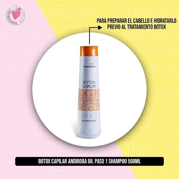 Imagen de Botox Capilar Andiroba Oil Paso 1 Shampoo 500ml