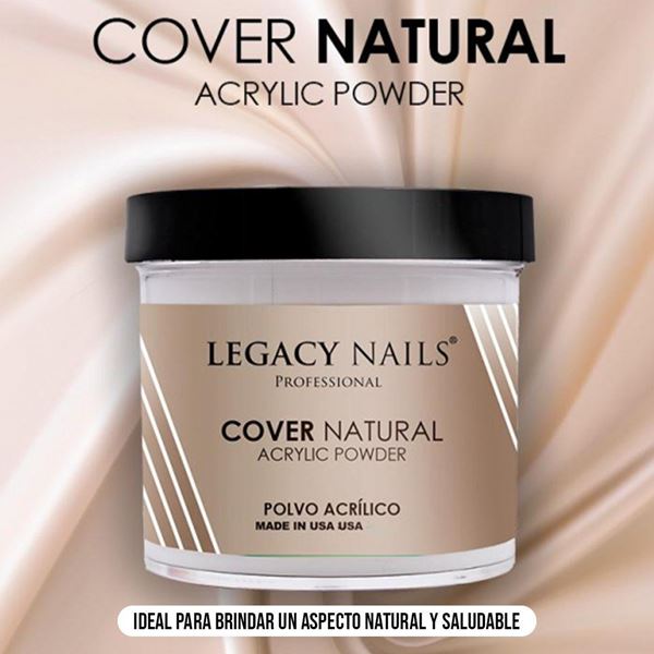 Imagen de Polvo Acrílico Profesional Legacy Nails Cover Natural 30gr