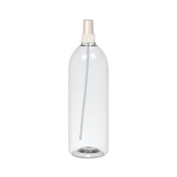 Imagen de Botella Plastica Con Spray Blanco Perfumador 1 Litro