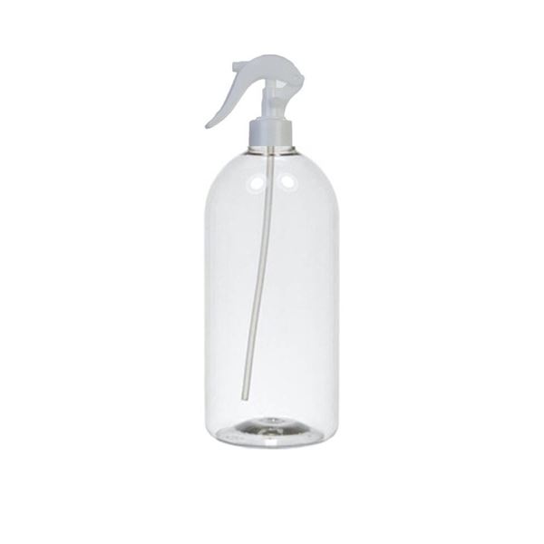 Imagen de Botella Plastica Garrafa Con Rociador Blanco 1 Litro