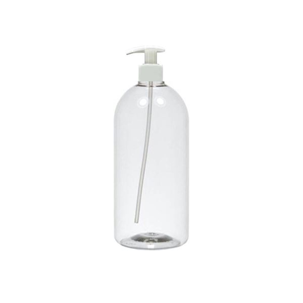 Imagen de Botella Plastica Garrafa Con Válvula Cremera Blanca 1 Litro
