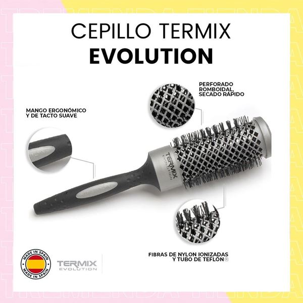 Imagen de Cepillo Brushing Ionico Termico Termix Evolution 17mm