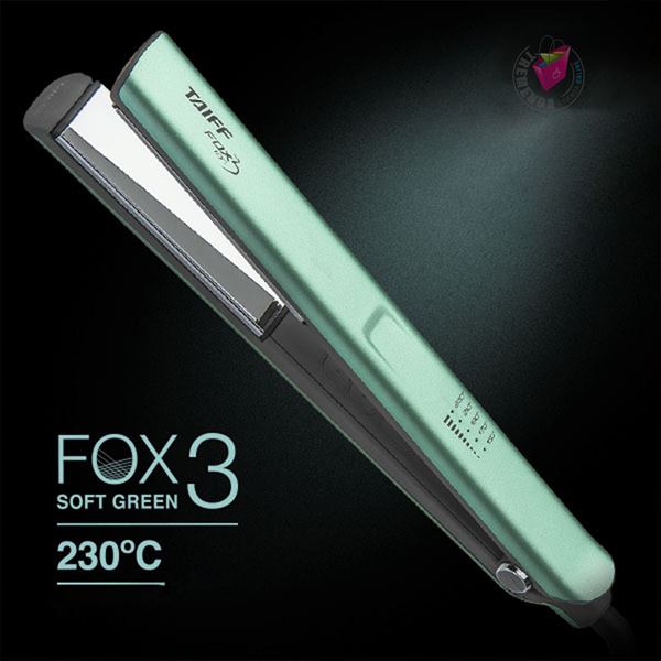 Imagen de Planchita De Pelo Profesional Taiff Fox 3 Ion Soft Green 220V