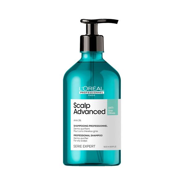 Imagen de Shampoo Loreal Scalp Advanced Anti-Grasa Oiliness 500ml