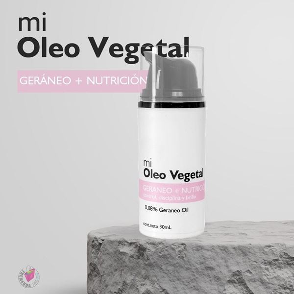 Imagen de Mi Oleo Vegetal Riviera Geraneo + Nutrición Brillo 30ml