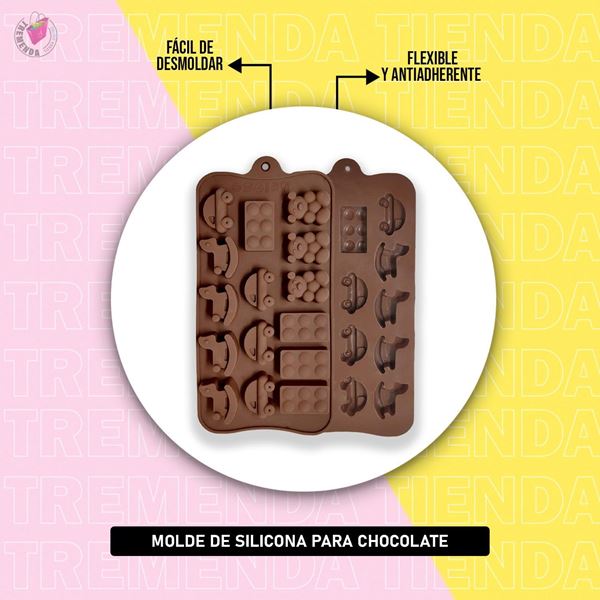 Imagen de Molde De Silicona De Juguetes Para Chocolate Postre Hielo