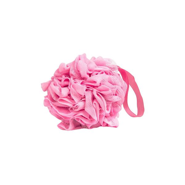 Imagen de Esponja De Baño Ducha The Body Shop Rosa Con Colgante