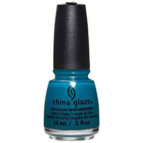 Imagen de Esmalte De Uñas China Glaze Jagged Litlle Verde Azulado 14ml