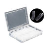 Imagen de Moldes Dual System Transparentes Para Uñas X 120 Unidades