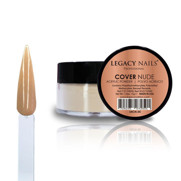 Imagen de Polvo Acrílico Profesional Legacy Nails Cover Nude 30gr