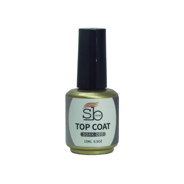 Imagen de Esmalte En Gel Para Uñas Top Coat SB Soak-Off 15ml