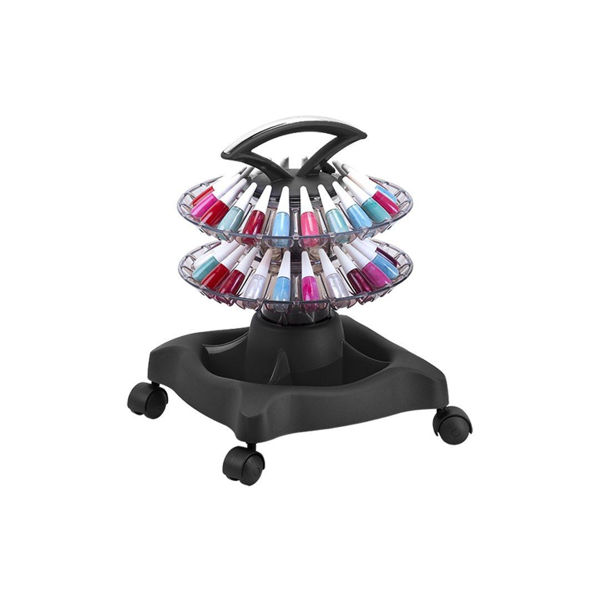 Imagen de Carro Exhibidor De Esmaltes Style Dompel Negro