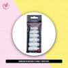 Imagen de Uñas Postizas Cuadradas Medianas Color Natural Dompel X24 U