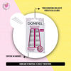 Imagen de Uñas Postizas Curvatura Natural Color Natural Dompel X48 U