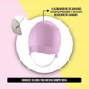 Imagen de Gorra De Silicona Para Mechas Dompel Rosa