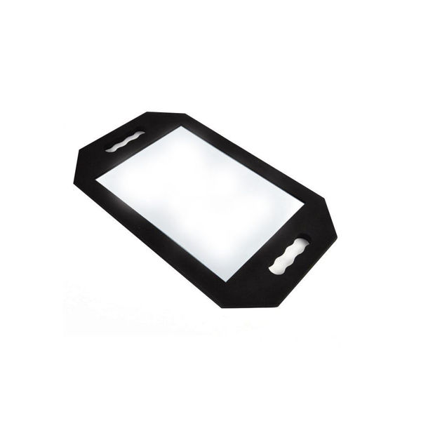 Imagen de Espejo para Peluquería Rectangular Marco de Goma