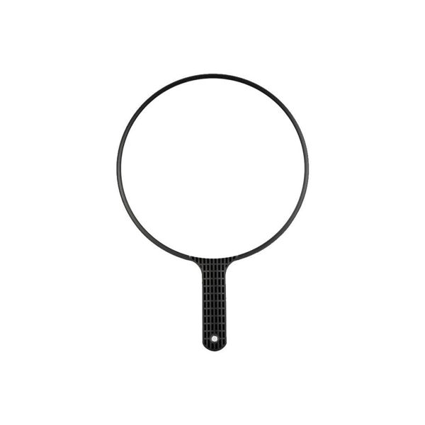 Imagen de Espejo Redondo Grande con Mango Para Peluquería