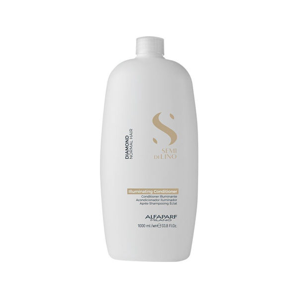 Imagen de Acondicionador Alfaparf Semi Di Lino Illuminating Iluminador 1L