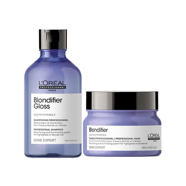 Imagen de Pack Shampoo Blondifier Gloss 300 ml +  Mascara 250 ml