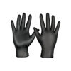 Imagen de Guantes De Nitrilo Talle S Descartables Negro X 10 Pares