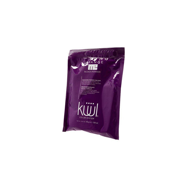 Imagen de Polvo Decolorante  De Pelo Kuul Change Me Pigmento Azul 45gr