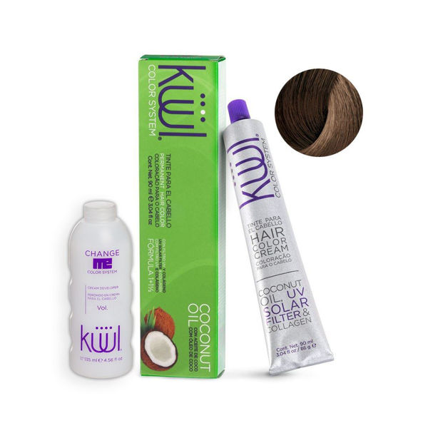 Imagen de Tinta Kuul N°6.23 Con Aceite De Coco + Oxidante Activador