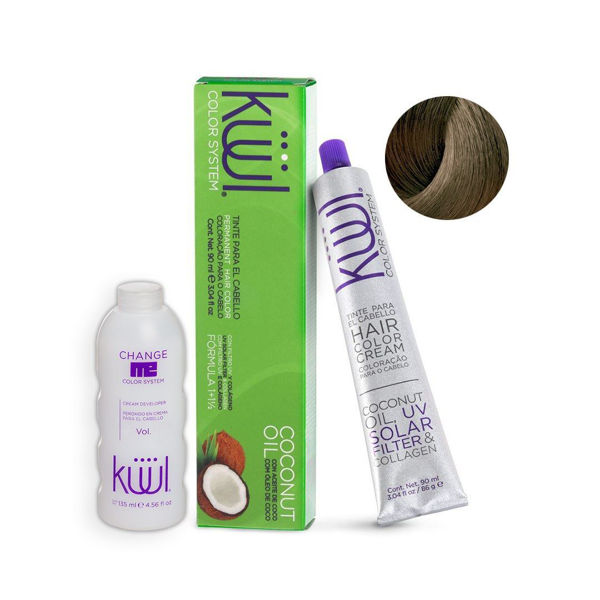 Imagen de Tinta Kuul Tono N°7 Con Aceite De Coco + Oxidante Activador