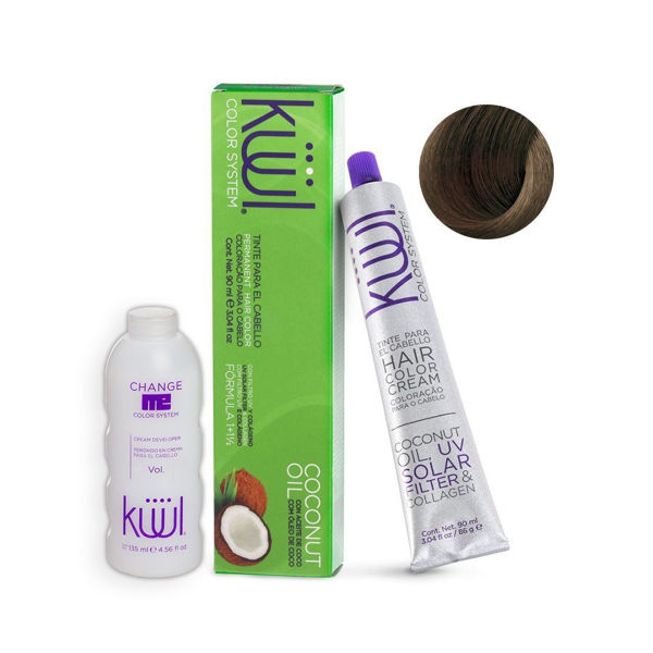 Imagen de Tinta Kuul N°7.1 Con Aceite De Coco + Oxidante Activador