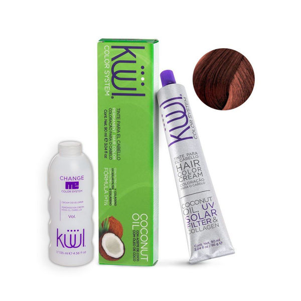 Imagen de Tinta Kuul N°7.5 Con Aceite De Coco + Oxidante Activador