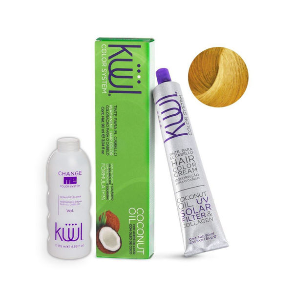 Imagen de Tinta Kuul N°9.33 Con Aceite De Coco + Oxidante Activador