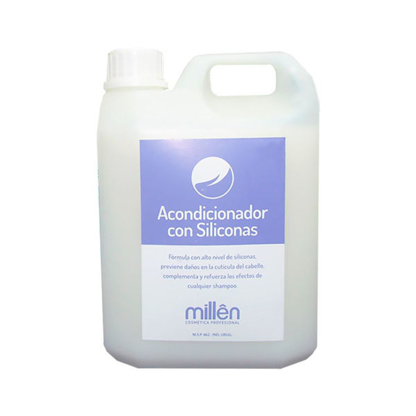 Imagen de Acondicionador Millên Profesional Con Siliconas Bidón 5 Litros