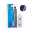 Imagen de Tinta Kuul Azul Metalico Con Aceite De Coco 90ml + Oxidante