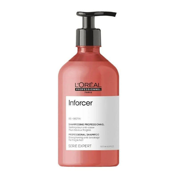 Imagen de Shampoo Loreal Inforcer Cabellos Frágiles Nutre Sella 500ml