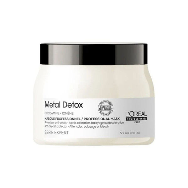 Imagen de Máscara Loreal Metal Detox Protectora Desintoxicante 500ml