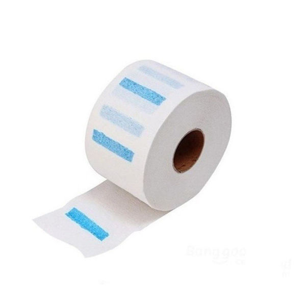 Imagen de Rollo Papel Blanco Protector De Cuello Para Barberia Peluquería