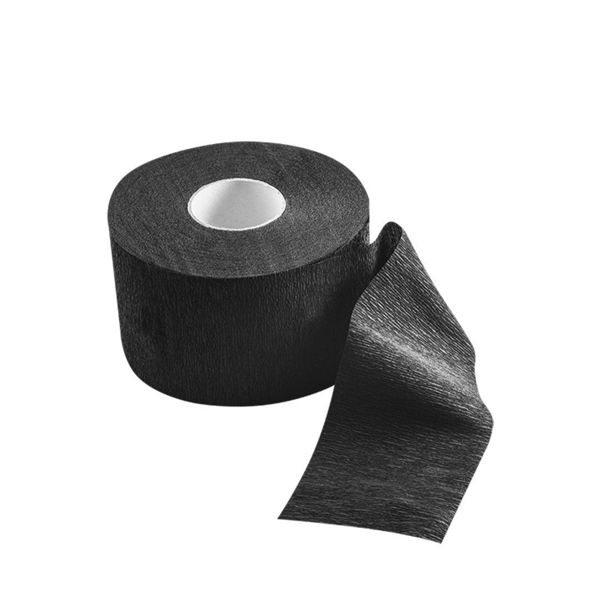 Imagen de Rollo Papel Negro Protector De Cuello Para Barberia Peluquería