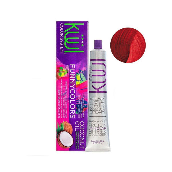 Imagen de Tinta Kuul Color Fantasia Funny Rojo 90ml