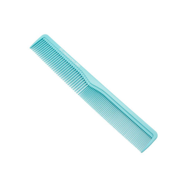 Imagen de Peine Estilo Retro De Carbon Celeste Profesional Peluqueria