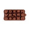 Imagen de Molde De Silicona De Dibujos Surtidos Para Chocolate Postres
