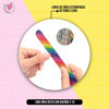 Imagen de Pack 10 Limas De Uñas Rectas Con Diseños Manicuria Pedicuria