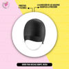 Imagen de Gorra De Silicona Para Mechas Y Reflejos Dompel Color Negro